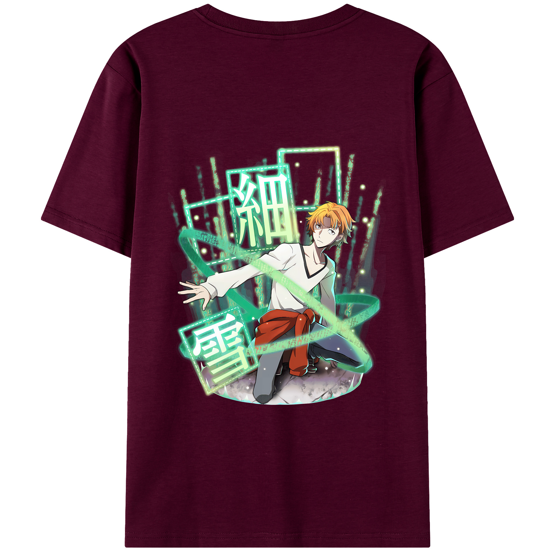 （画像用） 文豪ストレイドッグス Bungo Stray Dogs レディース半袖Tシャツ(バックプリント)